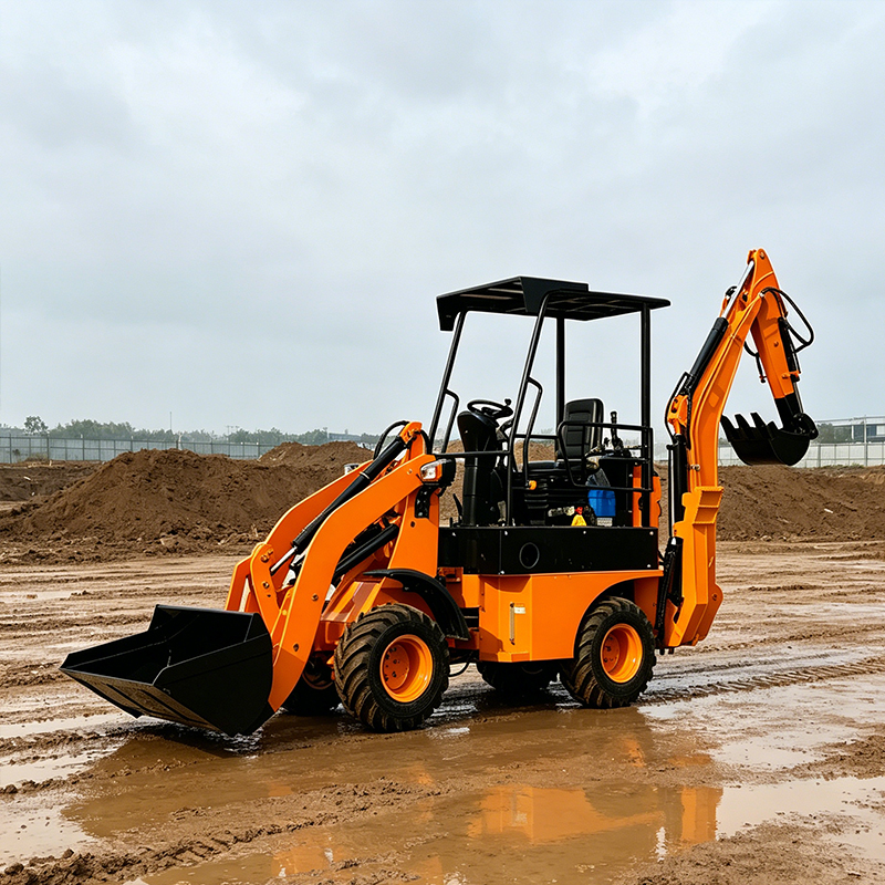 Tractor Backhoe - Heavy Duty 8 Ton Backhoe Loader