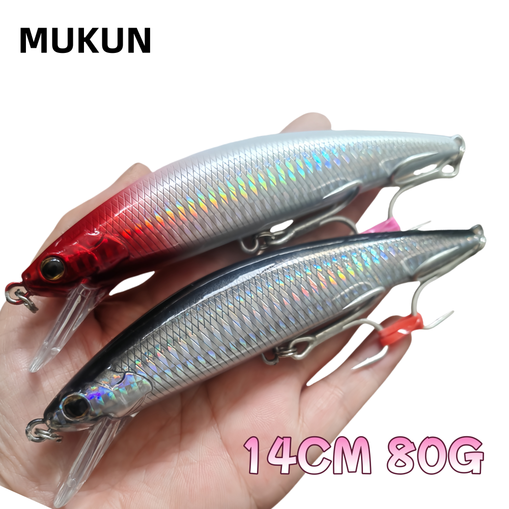 Heavy Equipment Management - 140mm 80g Big Heavy Sinking Minnow