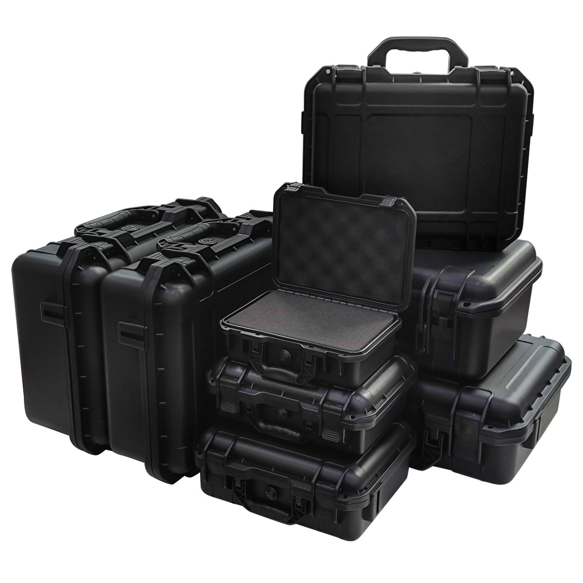 Heavy Equipment Management - 1pc Waterproof Heavy-Duty Protective Tool Box