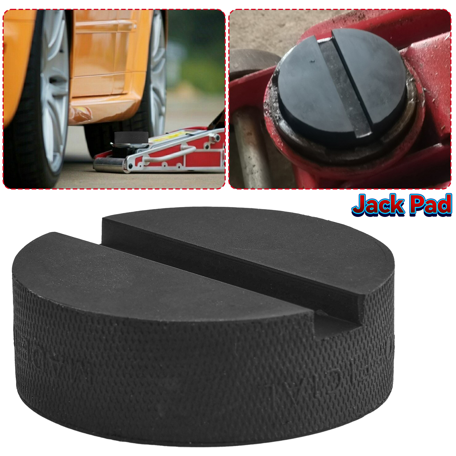 Heavy Equipment Jack - Universal Small Jack Rubber Pad Diameter