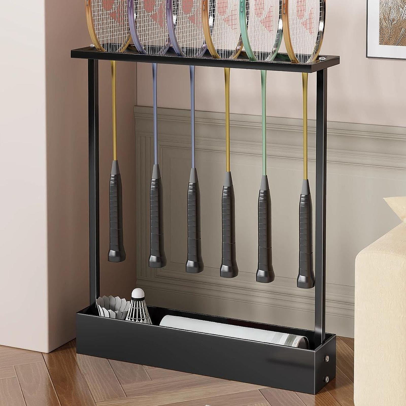 Heavy Equipment Management - Tennis Badminton Racket Display Stand Versatile