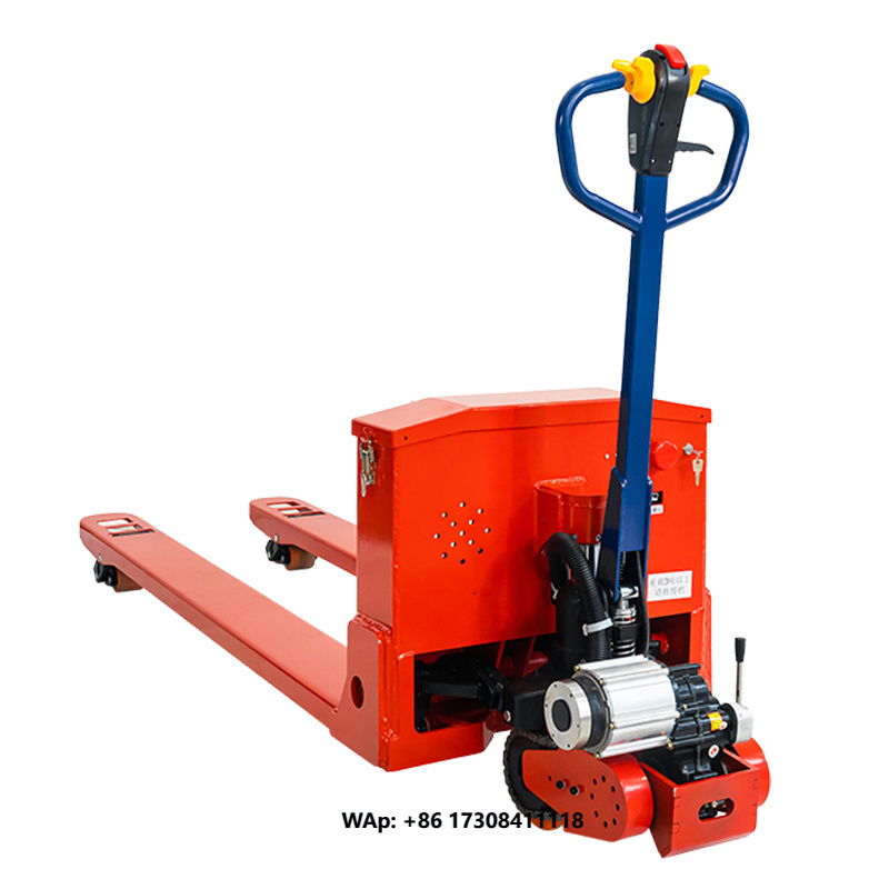Hand Pallet Truck - 10 Ton Semi-Electric Pallet Truck Semi