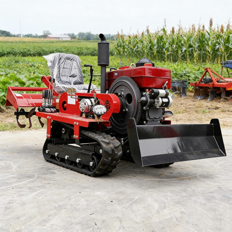 Tractor Backhoe - Customized Multifunctional Crawler Tractor 25-40HP Mini
