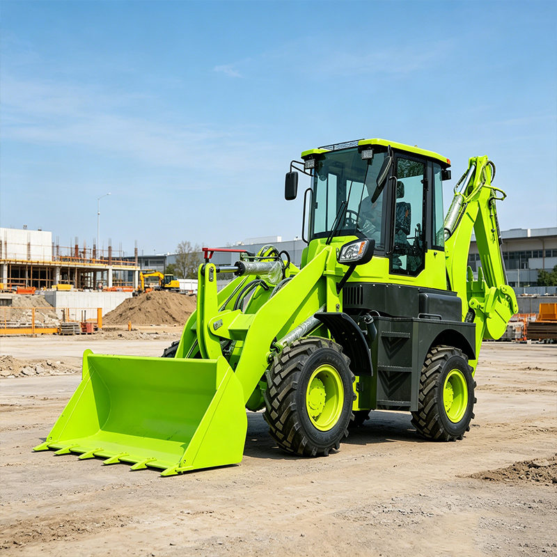 Tractor Backhoe - Strong Power High torque diesel engine