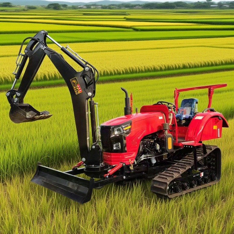 Tractor Backhoe - Customized 35HP Crawler Tractor Mini Track
