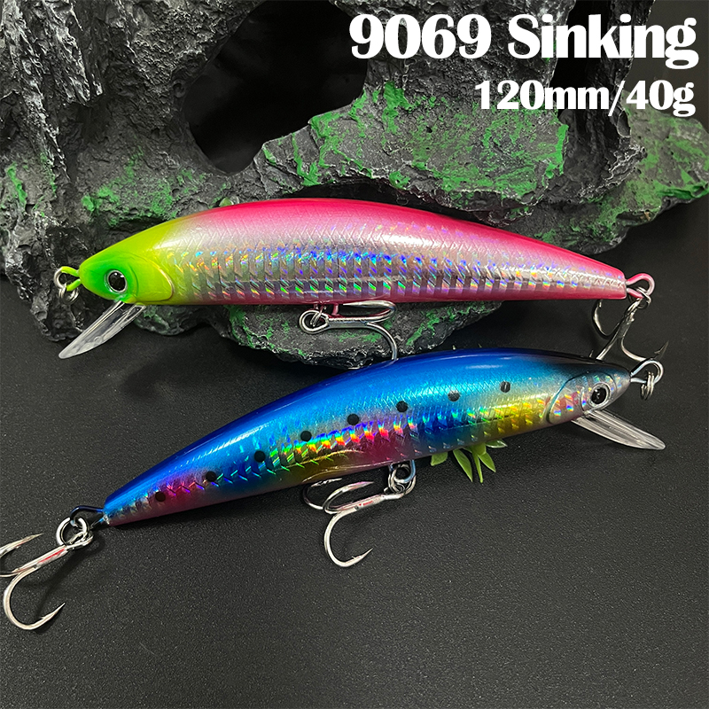 Heavy Equipment Management - 120mm 40g Heavy Sinking Minnow Fishing