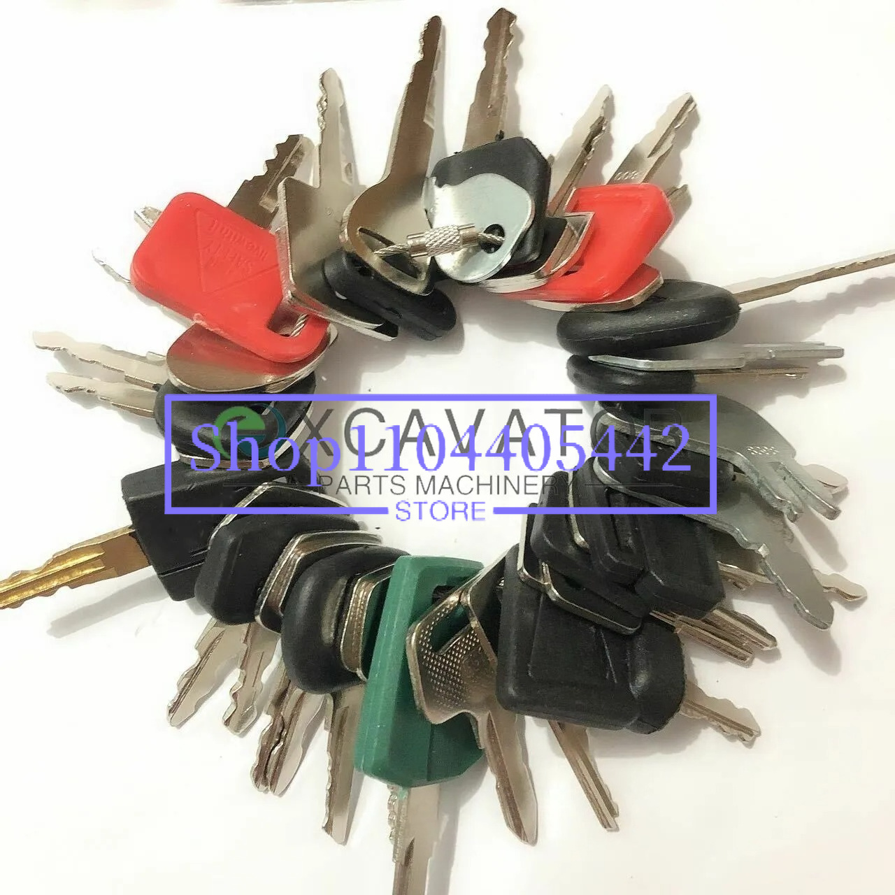 Heavy Equipment Key Set - 30 keys Construction Ignition/Heavy Equipment Key