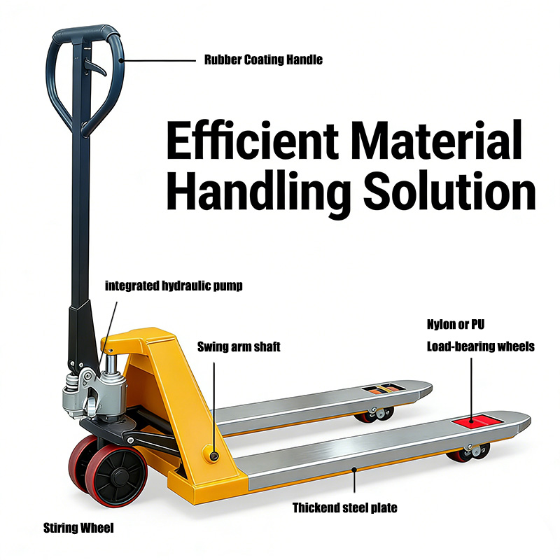 Hand Pallet Truck - Hand 1500kg Hydraulic Manual Pallet Truck