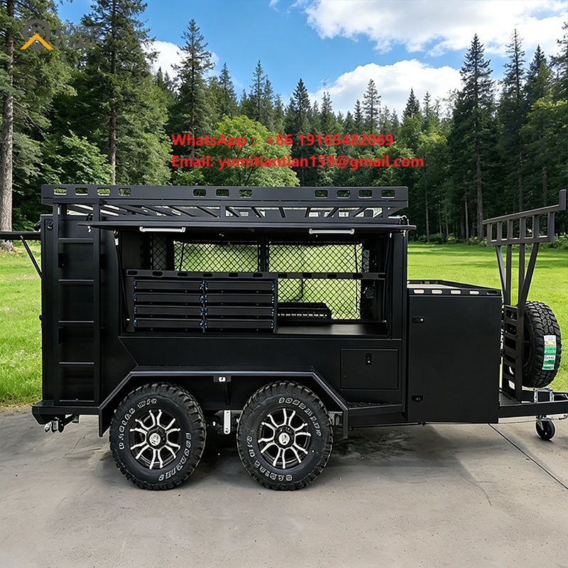 Heavy Equipment Hauler - Heavy Duty Enclosed Utility Trailer Tradesman