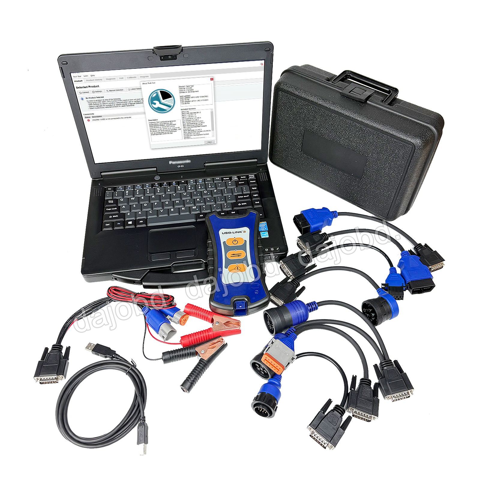 Heavy Equipment Software - CF-54 laptop 16+512g with nexiq tool