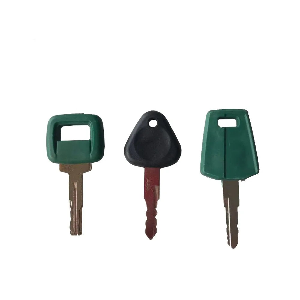 Heavy Equipment Key Set - Set Of 3 Ignition For Keys