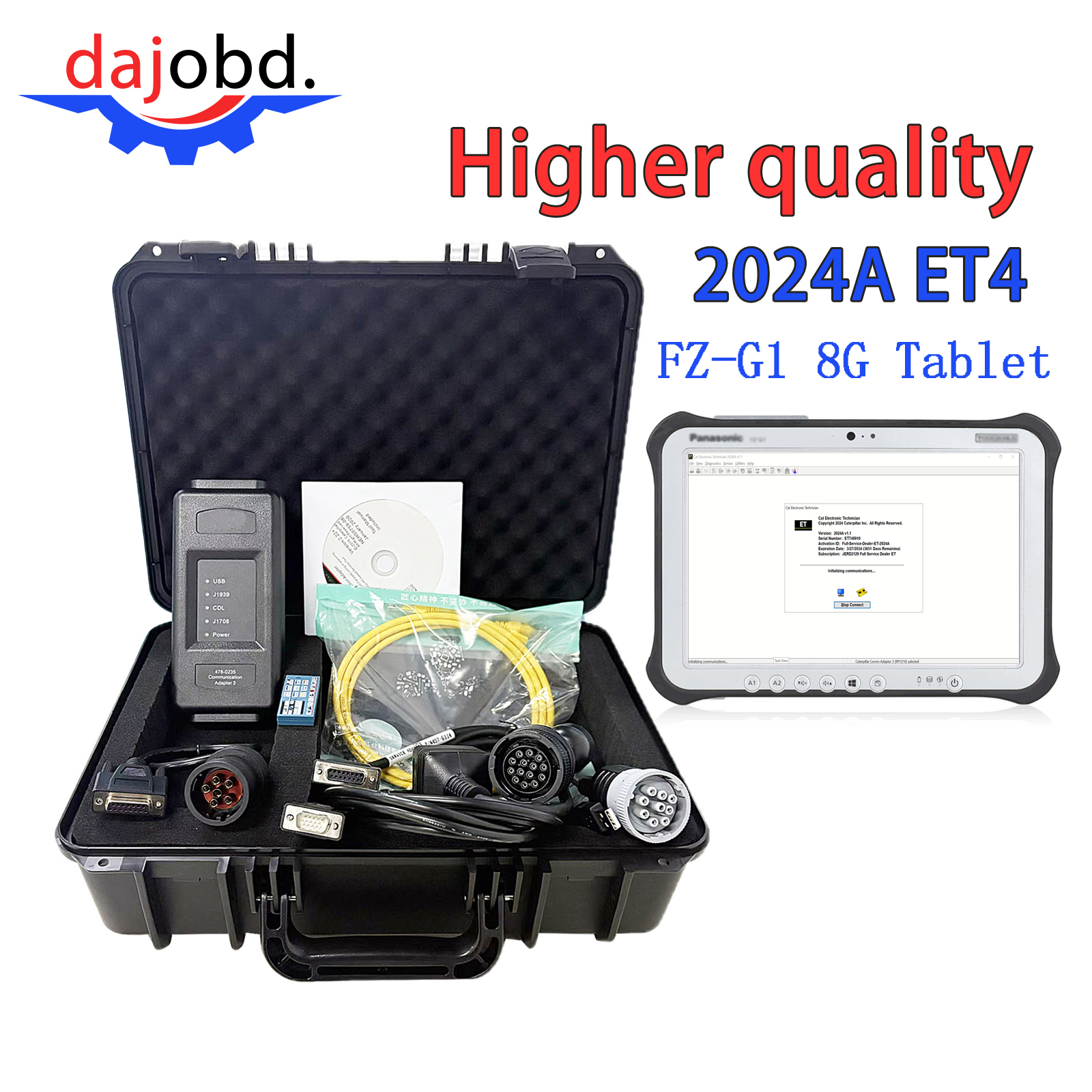 Heavy Equipment Software - 2025 New CAT ET4 Diagnostic Kit