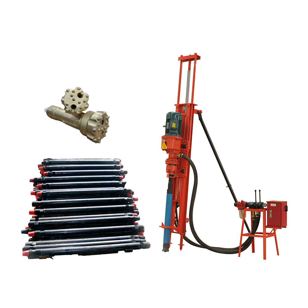DTH Drill Rig Portable Down Th - Heavy Equipment For Construction ulasan dan harga