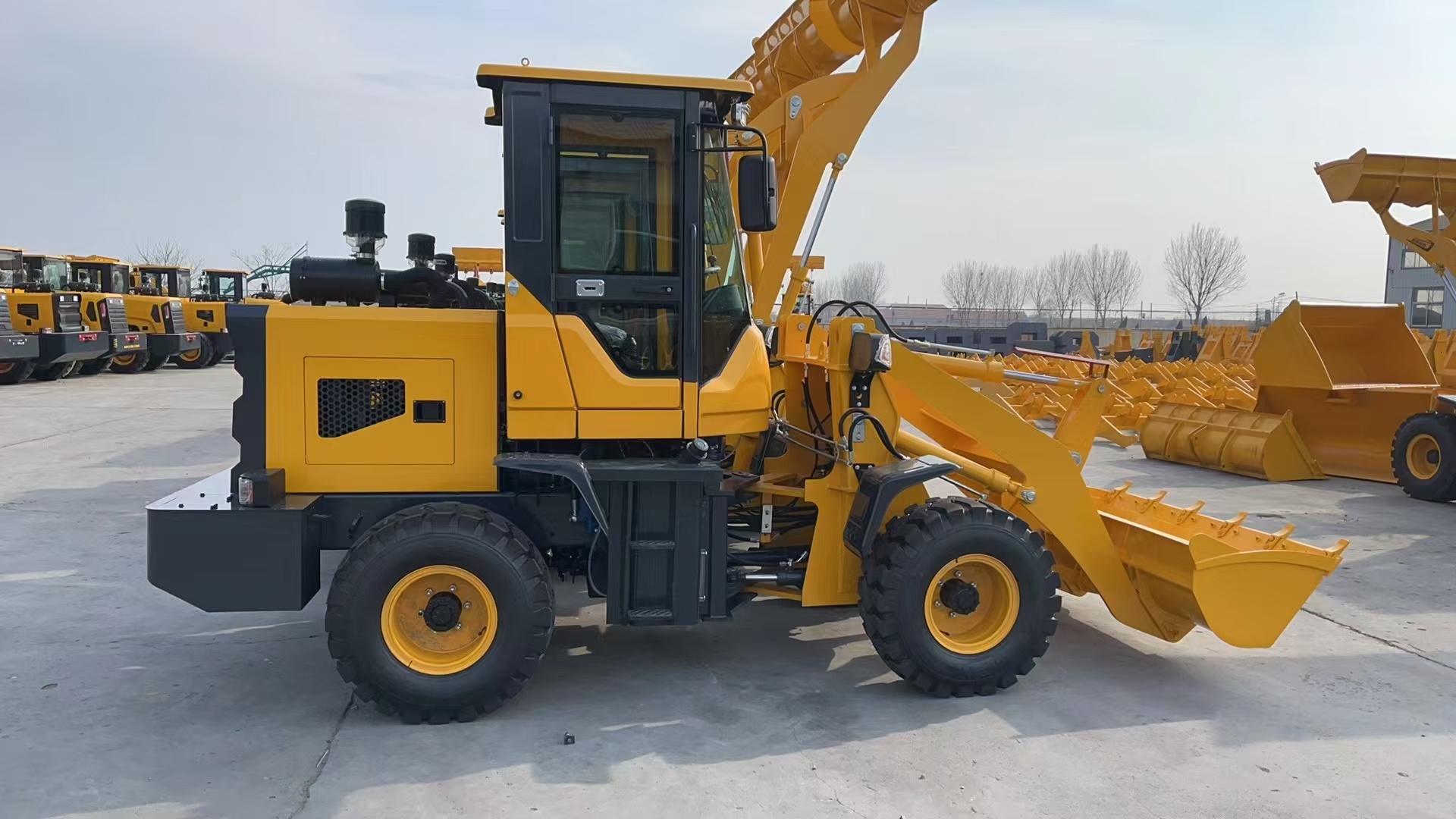 Heavy Duty 8 Ton Backhoe Loade - Tractor Backhoe ulasan dan harga