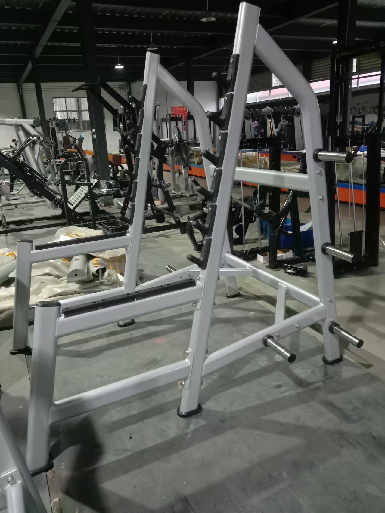 Squat Rack Power Cage, Plate L - Heavy Equipment Gym ulasan dan harga