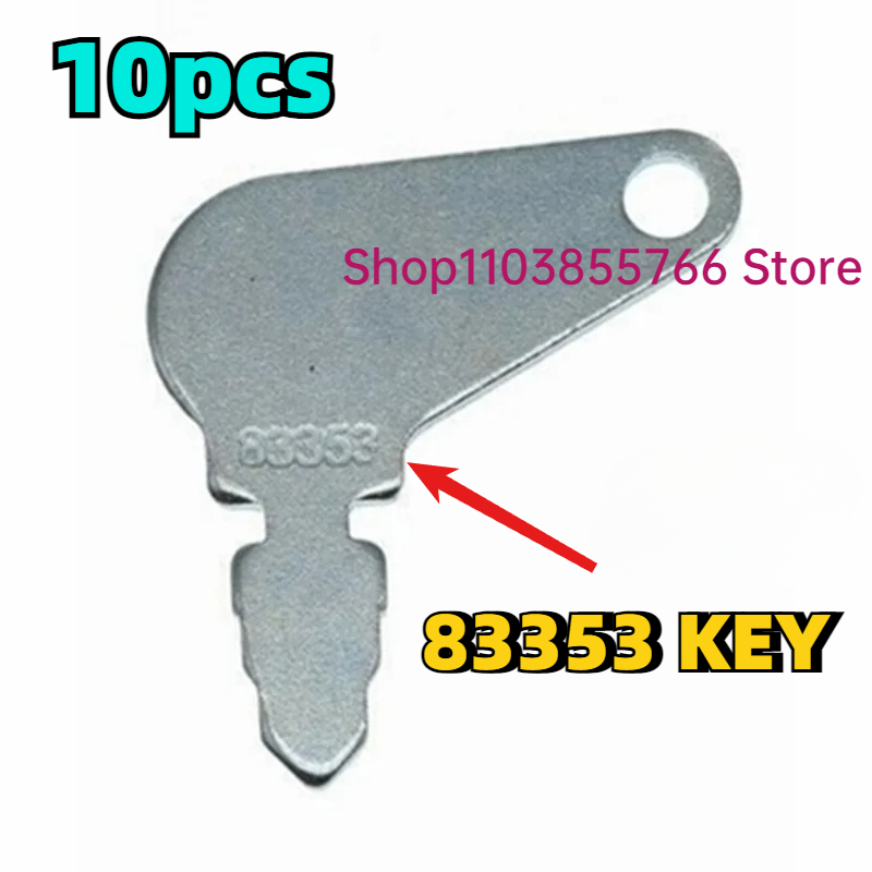 10PCS  83353 Keys For Kubota C - Heavy Equipment Key Set ulasan dan harga