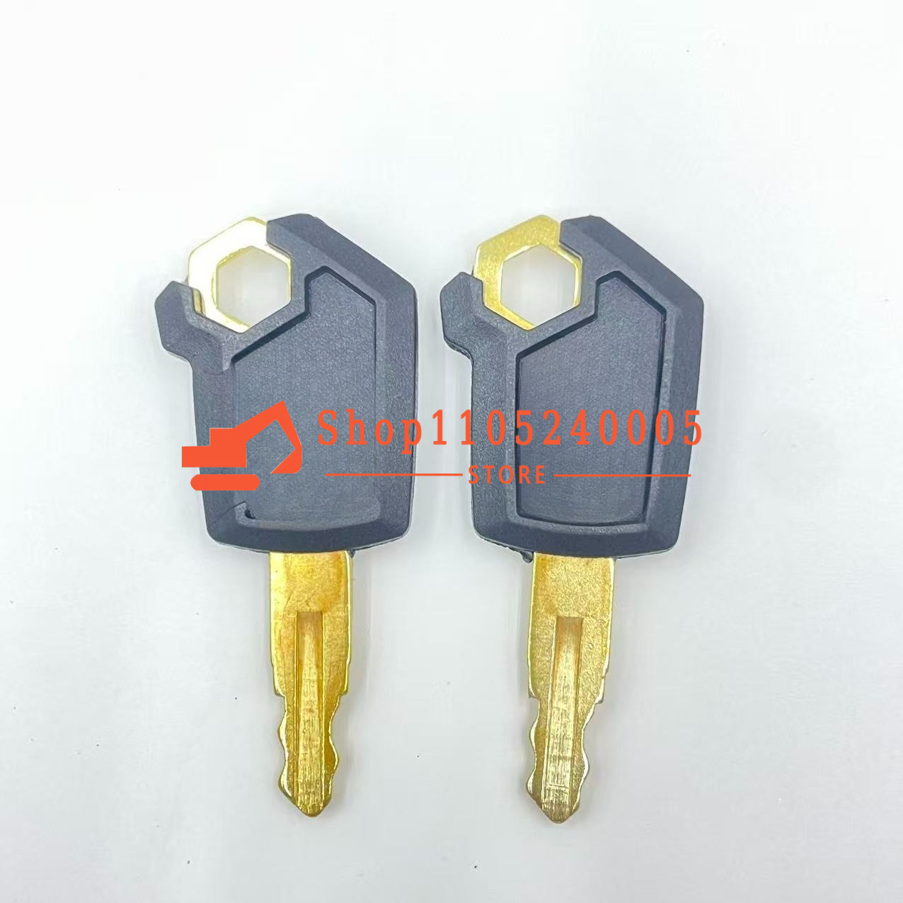 2PCS Key 5P-8500 Black Green R - Heavy Equipment Yellow ulasan dan harga