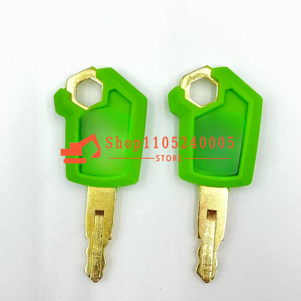 2PCS Key 5P-8500 Black Green R - Heavy Equipment Yellow ulasan dan harga
