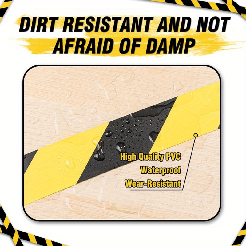 YITAPE Black Yellow Hazard War - Heavy Equipment Yellow ulasan dan harga