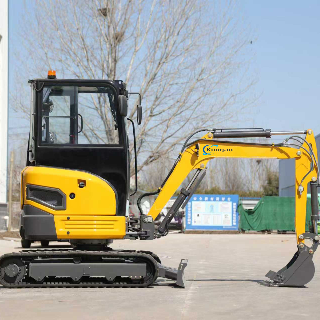 Mini Excavator 2.5 T 3 T Custo - Tractor Backhoe ulasan dan harga