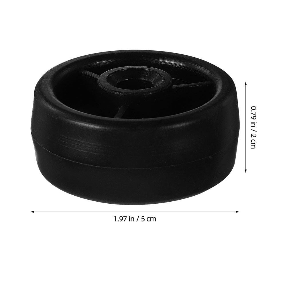 8pcs Plastic Roller Wheels Hea - Heavy Equipment Gym ulasan dan harga