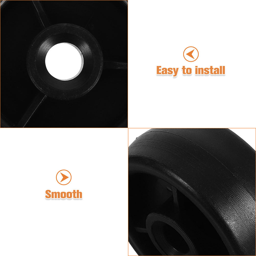 8pcs Plastic Roller Wheels Hea - Heavy Equipment Gym ulasan dan harga