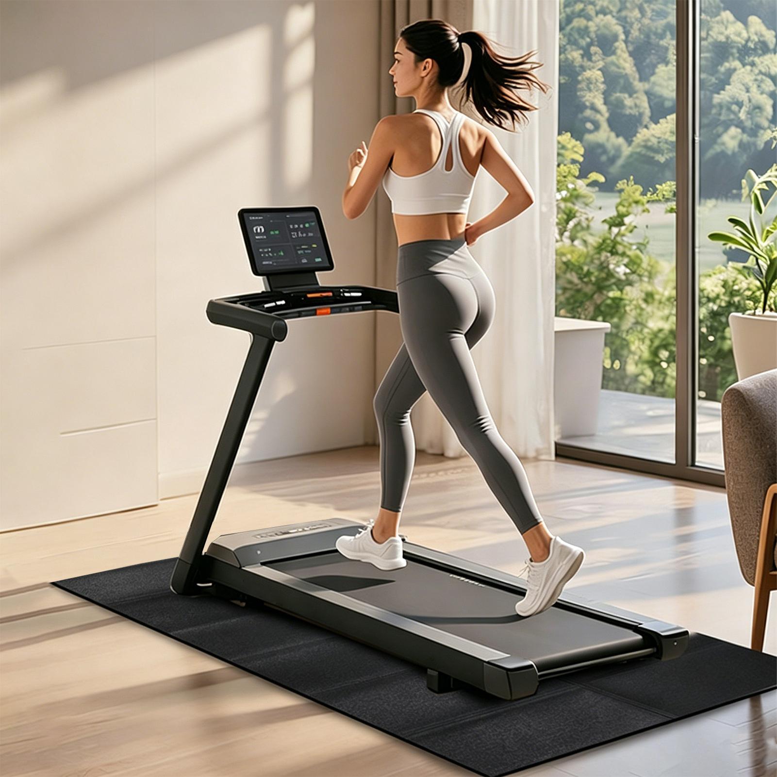 Treadmill Mat Vibration Absorb - Heavy Equipment Gym ulasan dan harga