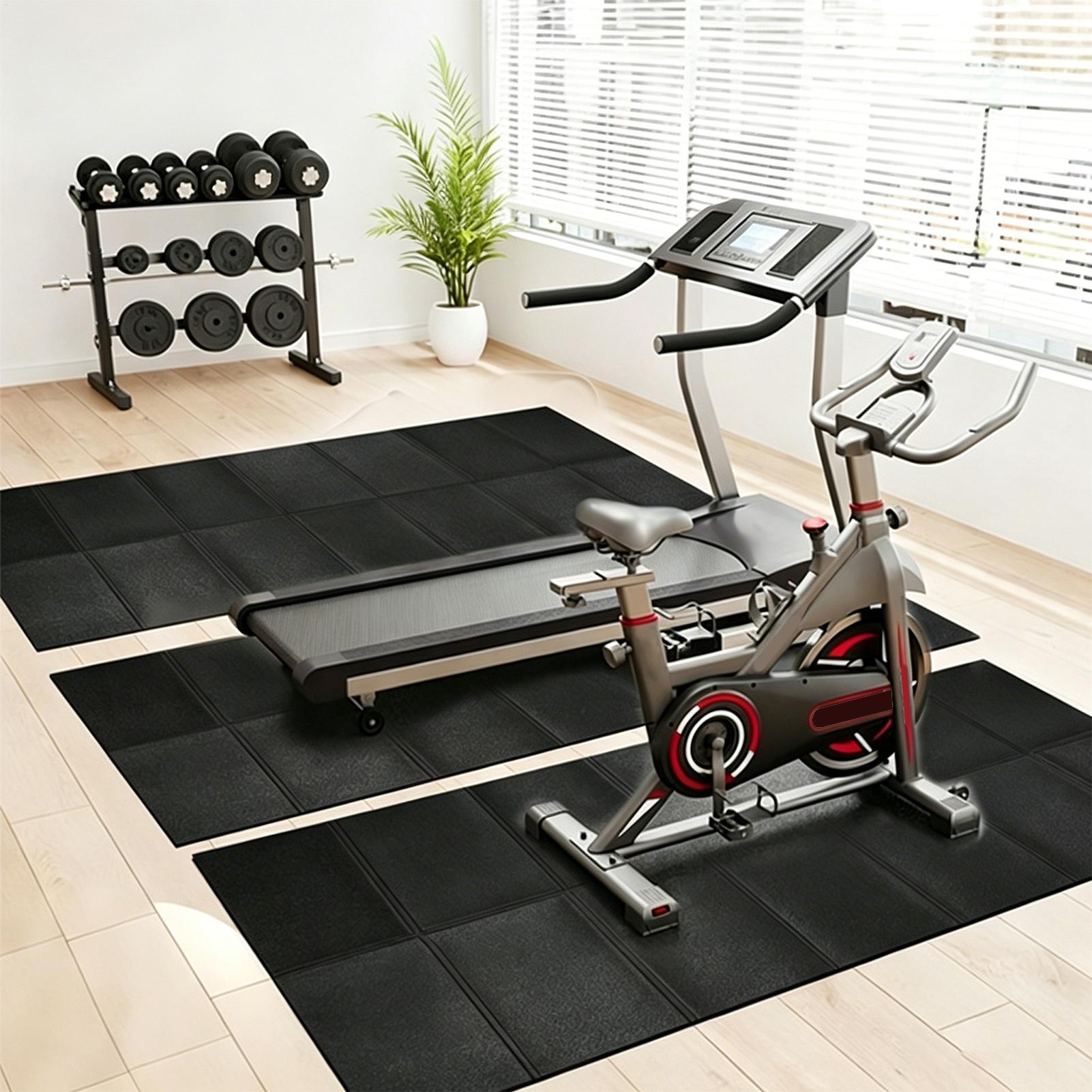 Treadmill Mat Vibration Absorb - Heavy Equipment Gym ulasan dan harga