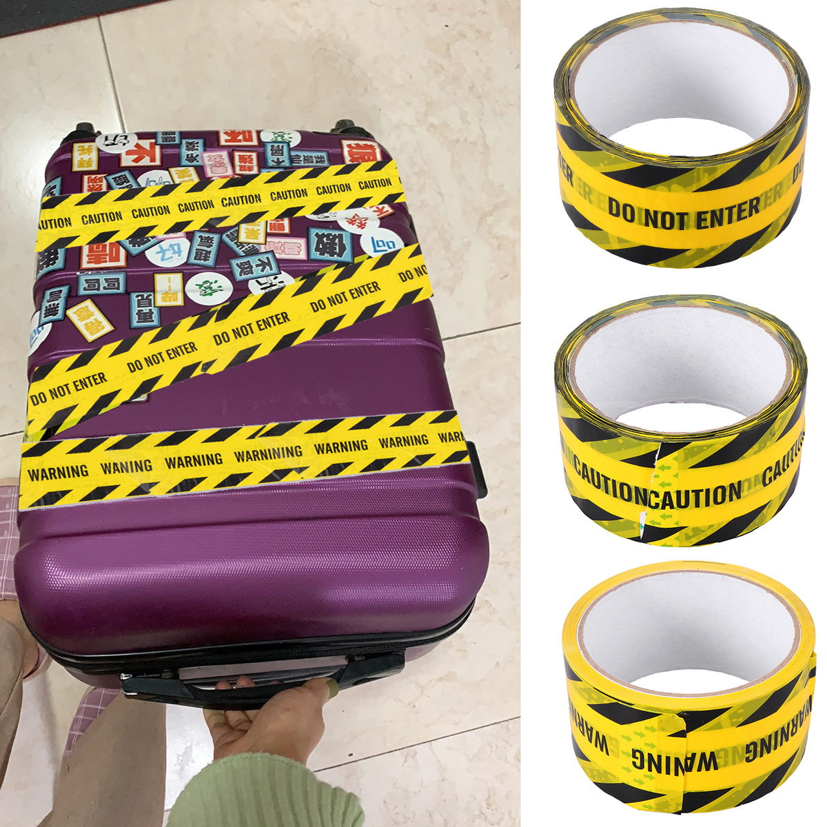 1 Roll Heavy Duty Floor Markin - Heavy Equipment Yellow ulasan dan harga
