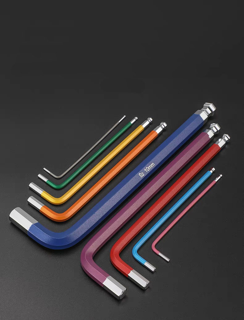 Industrial Ball End Hex Key Se - Heavy Equipment Key Set ulasan dan harga