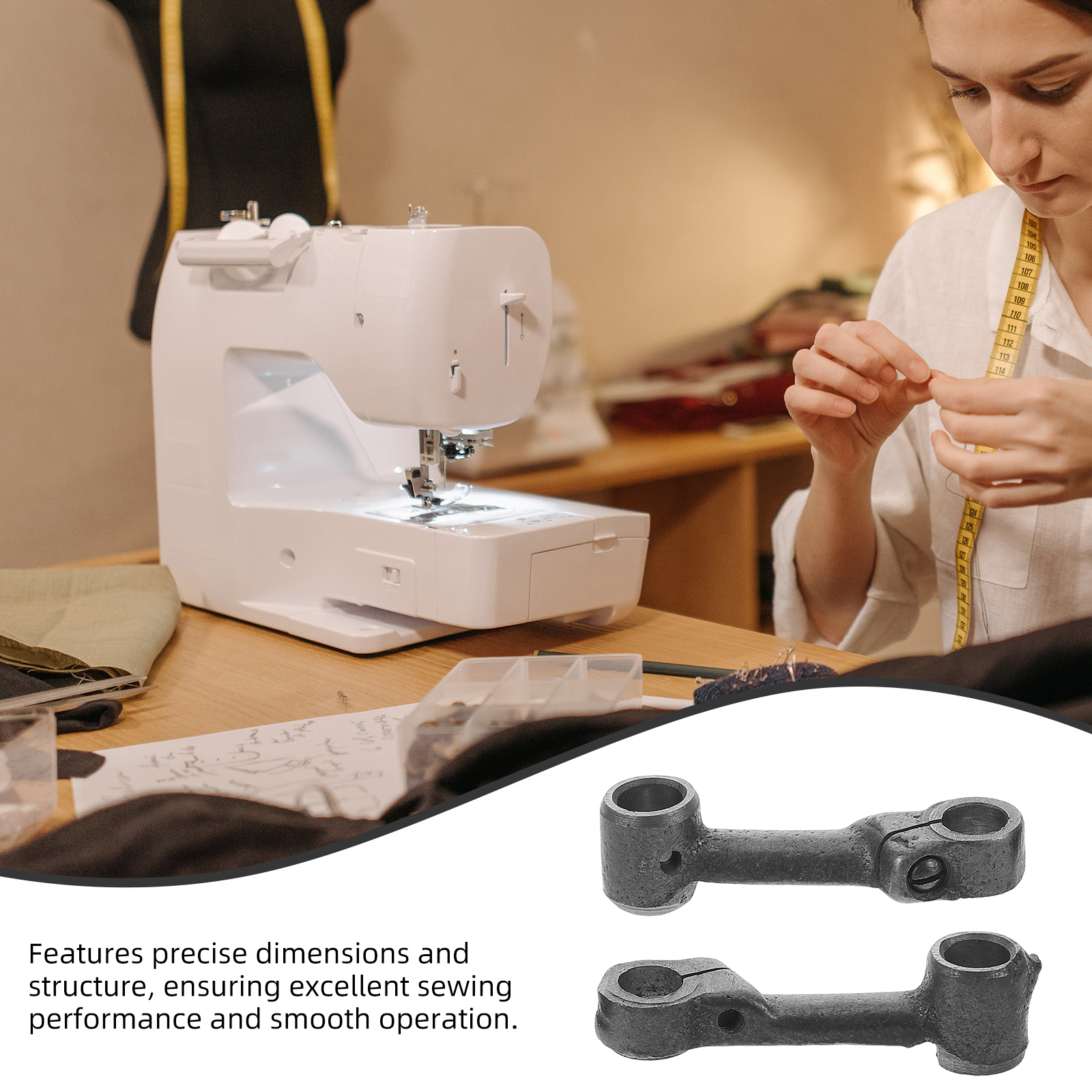 2Pcs Small Connecting Rod for  - Heavy Equipment For Construction ulasan dan harga