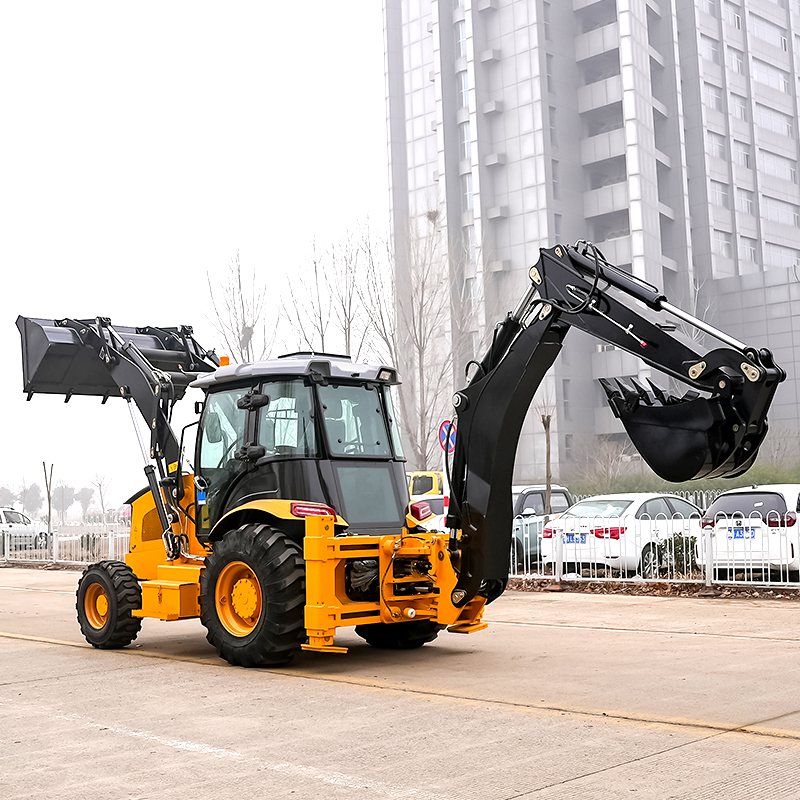 Thickened anti-collision frame - Tractor Backhoe ulasan dan harga