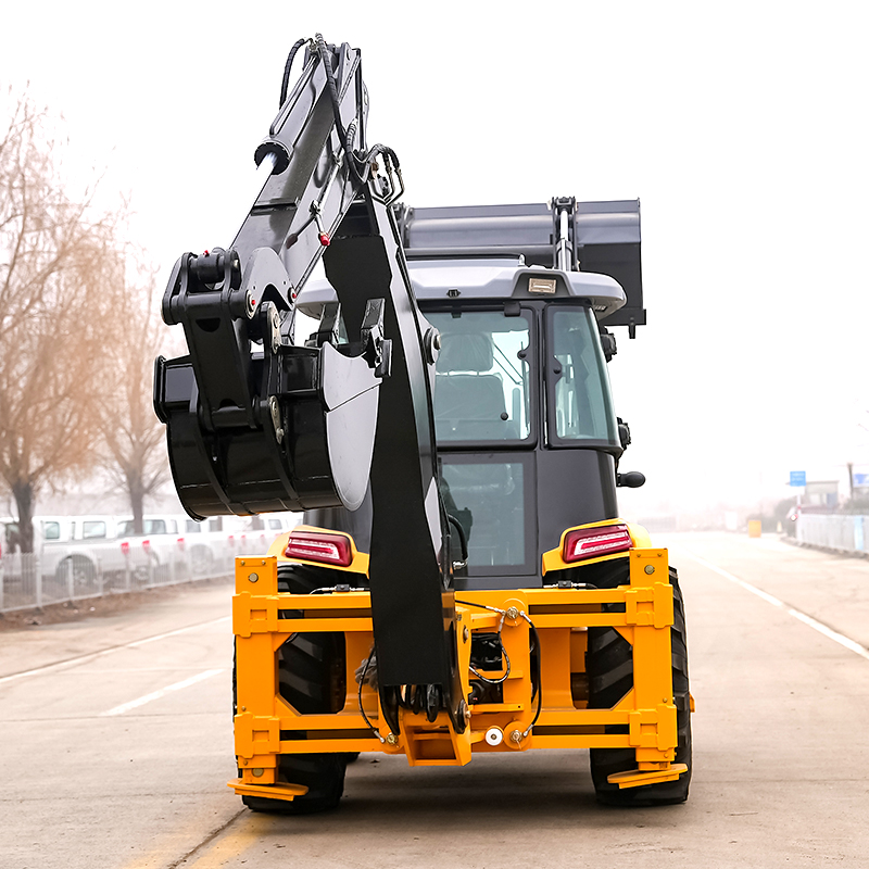 Thickened anti-collision frame - Tractor Backhoe ulasan dan harga