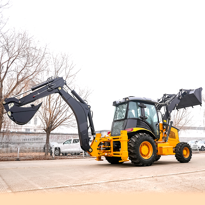 Thickened anti-collision frame - Tractor Backhoe ulasan dan harga