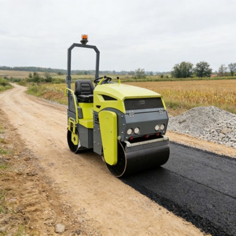 Compactor Road Roller Vibrator - Heavy Equipment For Construction ulasan dan harga