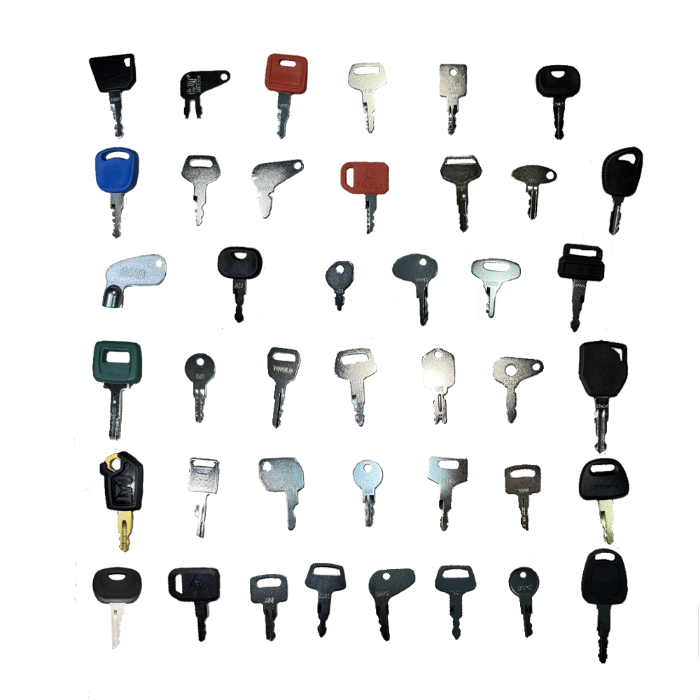41PCS Heavy Equipment Keys Set - Heavy Equipment Key Set ulasan dan harga