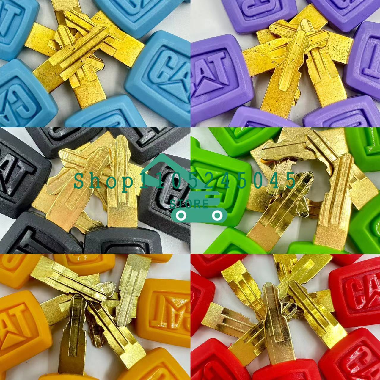 30PCS 5P8500 8H5306 Keys Heavy - Heavy Equipment Yellow ulasan dan harga