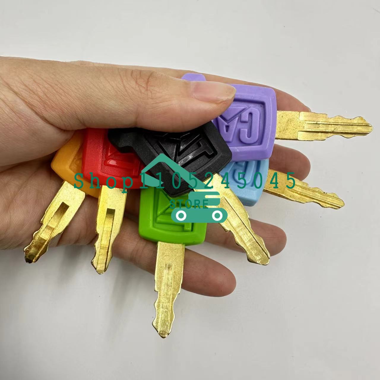 30PCS 5P8500 8H5306 Keys Heavy - Heavy Equipment Yellow ulasan dan harga