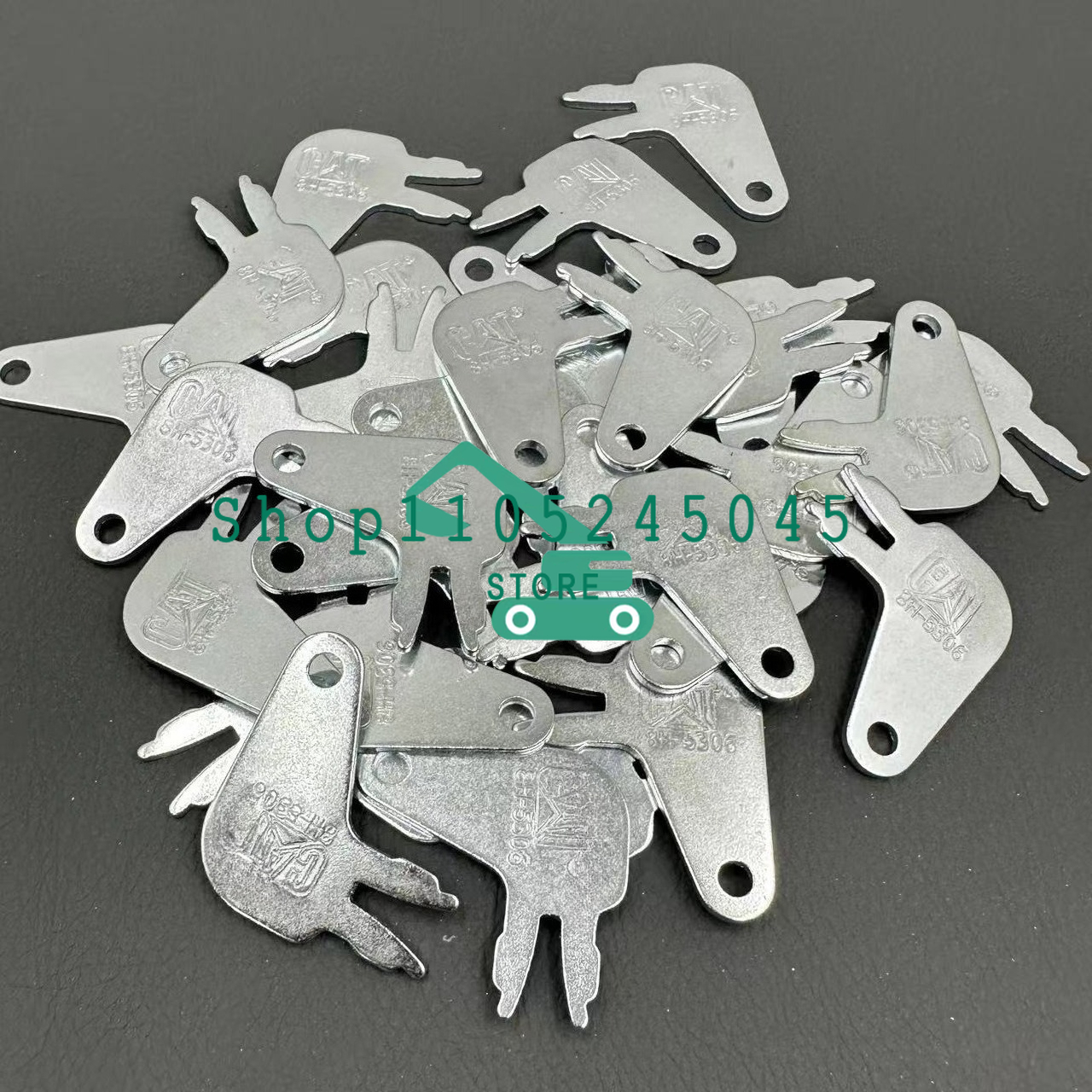 30PCS 5P8500 8H5306 Keys Heavy - Heavy Equipment Yellow ulasan dan harga