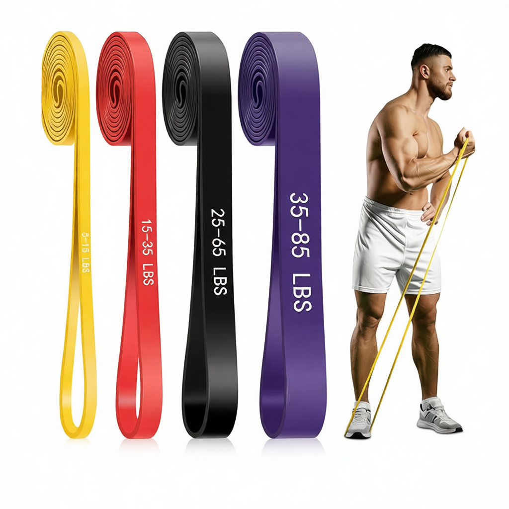 Elastic Resistance Bands TPE T - Heavy Equipment Gym ulasan dan harga