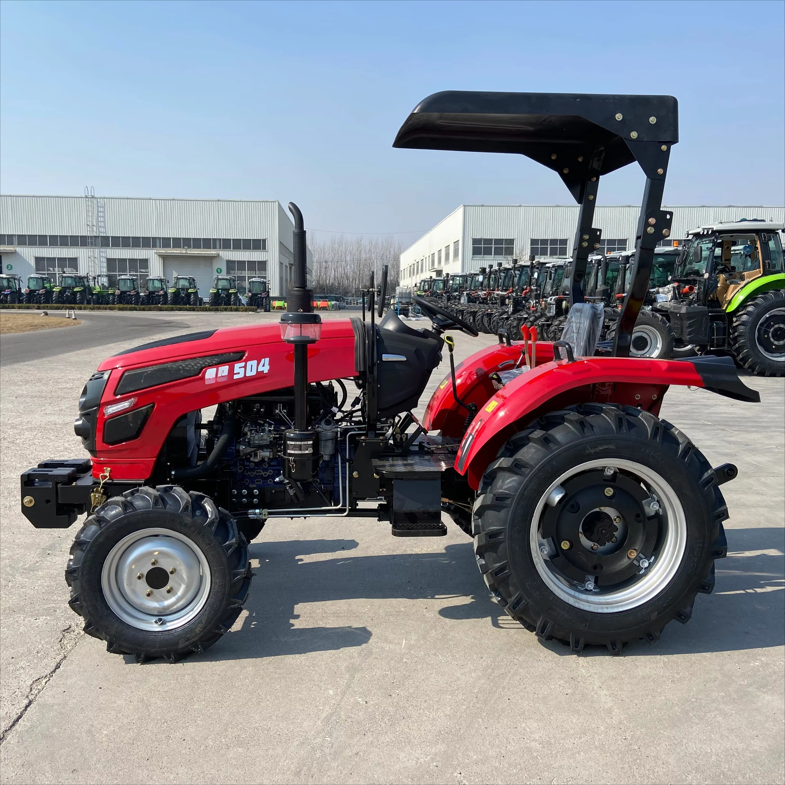 Tractors Mini 4x4 50HP4WD AR50 - Tractor Backhoe ulasan dan harga