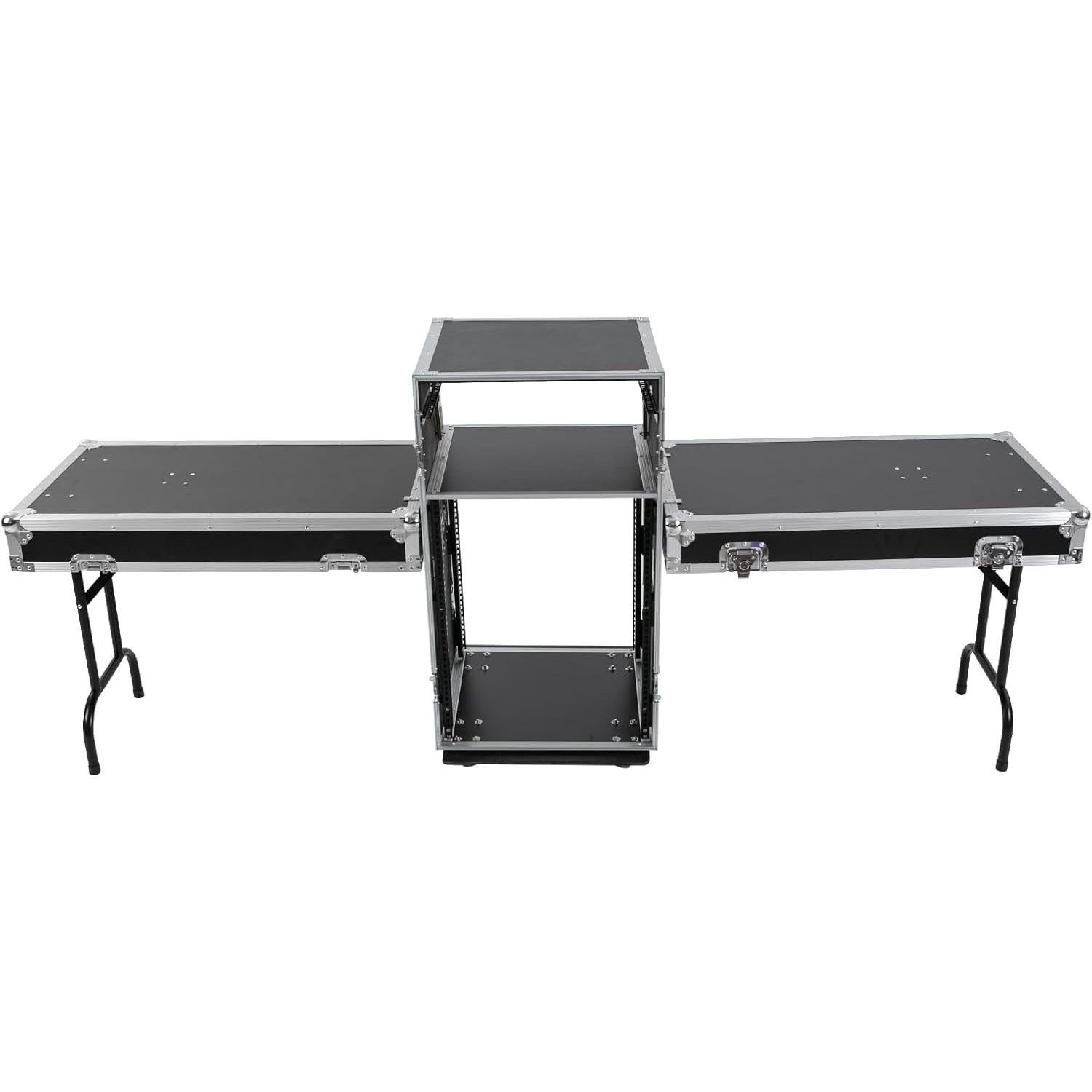 14U Mobile PA DJ Rack Road Cas - Heavy Equipment Management ulasan dan harga