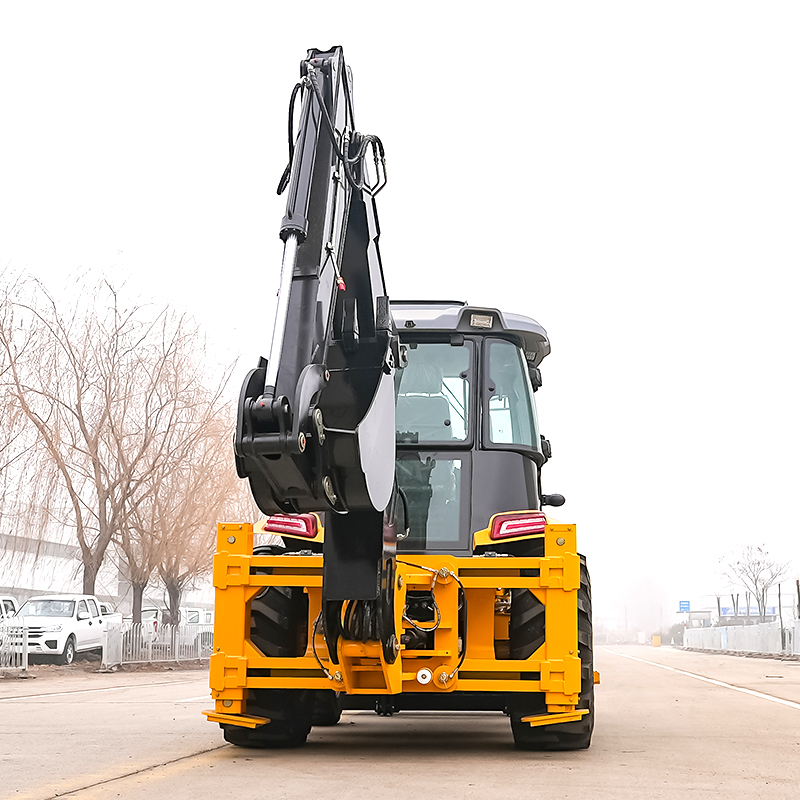 Smooth control system Hydrauli - Tractor Backhoe ulasan dan harga