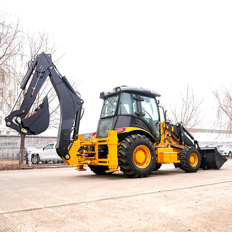 Smooth control system Hydrauli - Tractor Backhoe ulasan dan harga