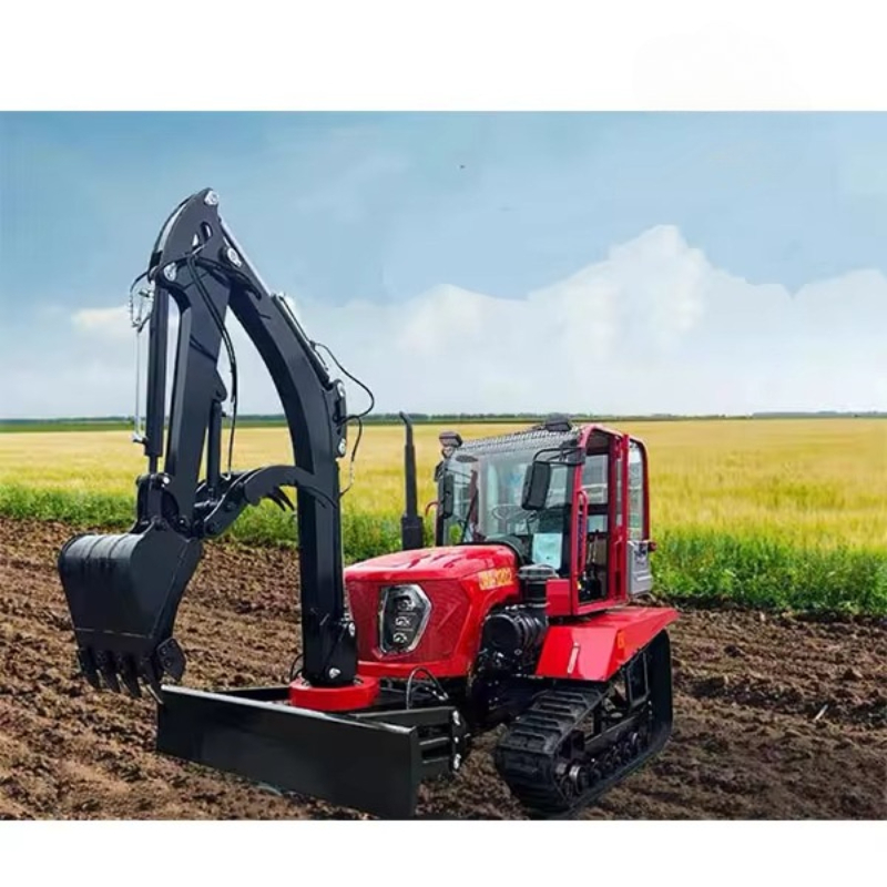 Customized 35HP Crawler Tracto - Tractor Backhoe ulasan dan harga