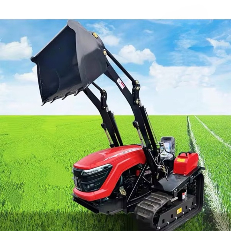 Customized 35HP Crawler Tracto - Tractor Backhoe ulasan dan harga