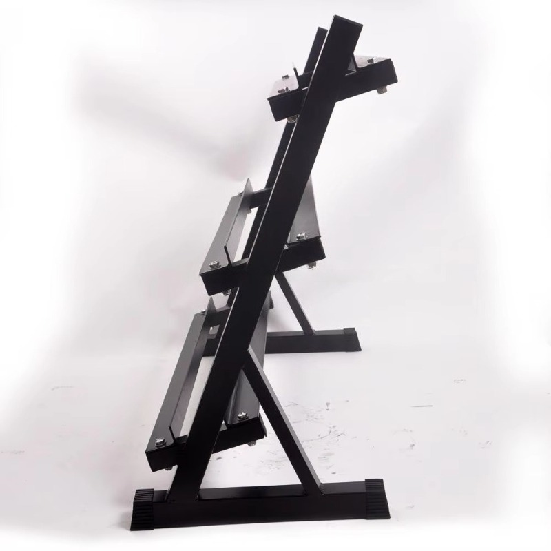 3-Tier Dumbbell Storage Rack 8 - Heavy Equipment Gym ulasan dan harga
