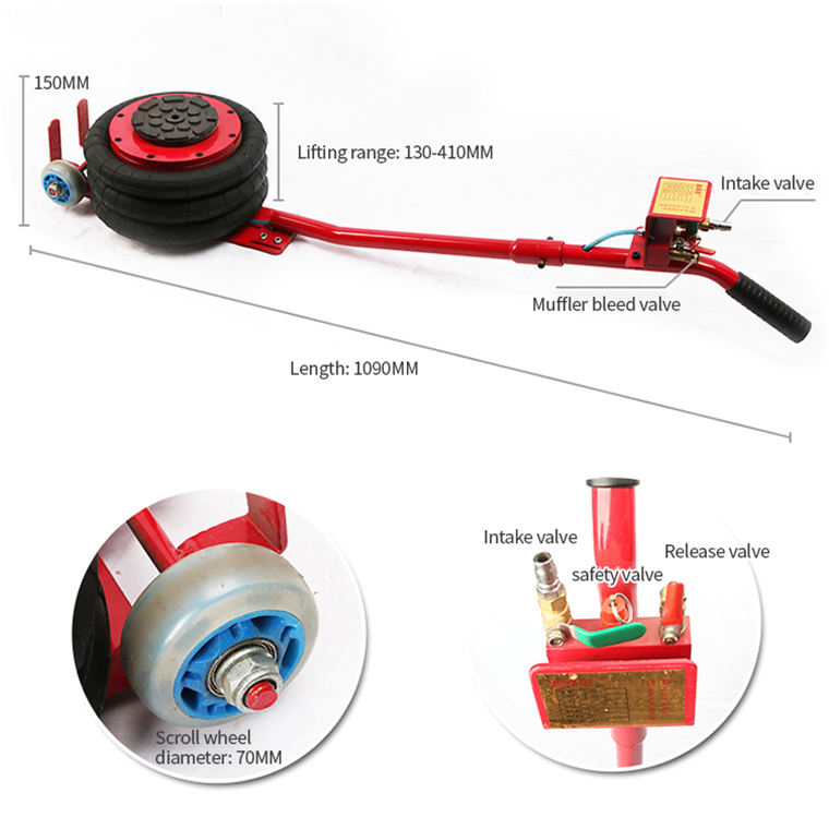 Air Bag Jack, 3 Triple Bags Pn - Heavy Equipment Jack ulasan dan harga