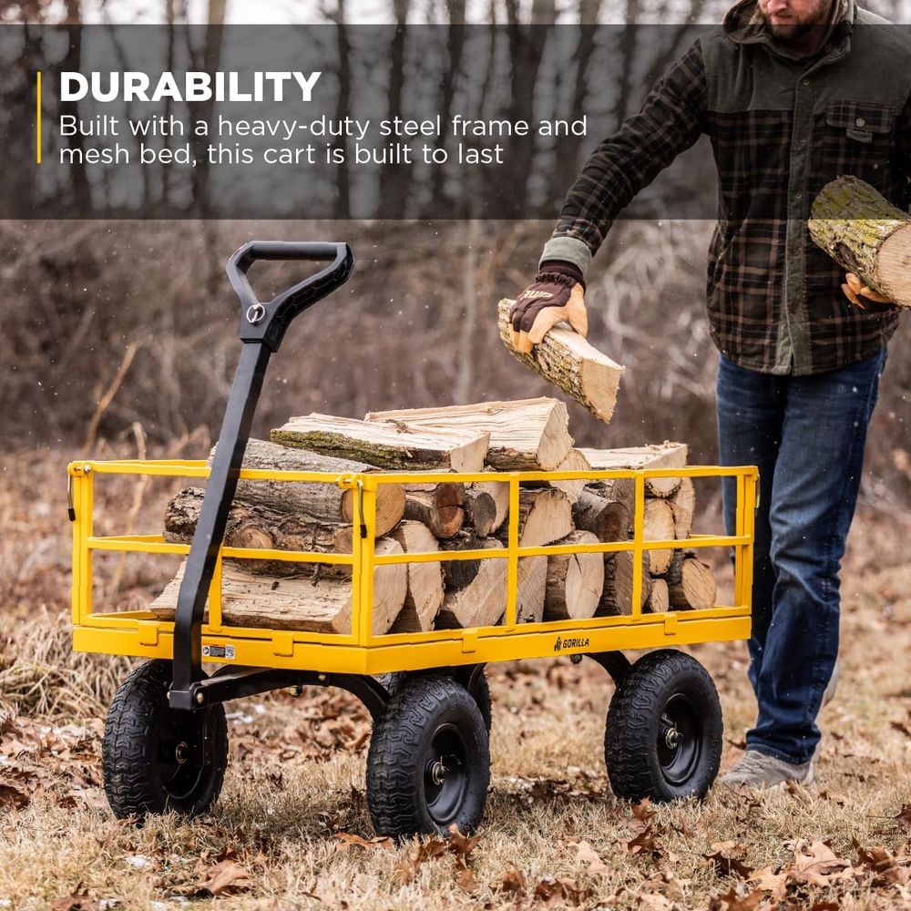 Heavy Duty, All Terrain Garden - Heavy Equipment Yellow ulasan dan harga