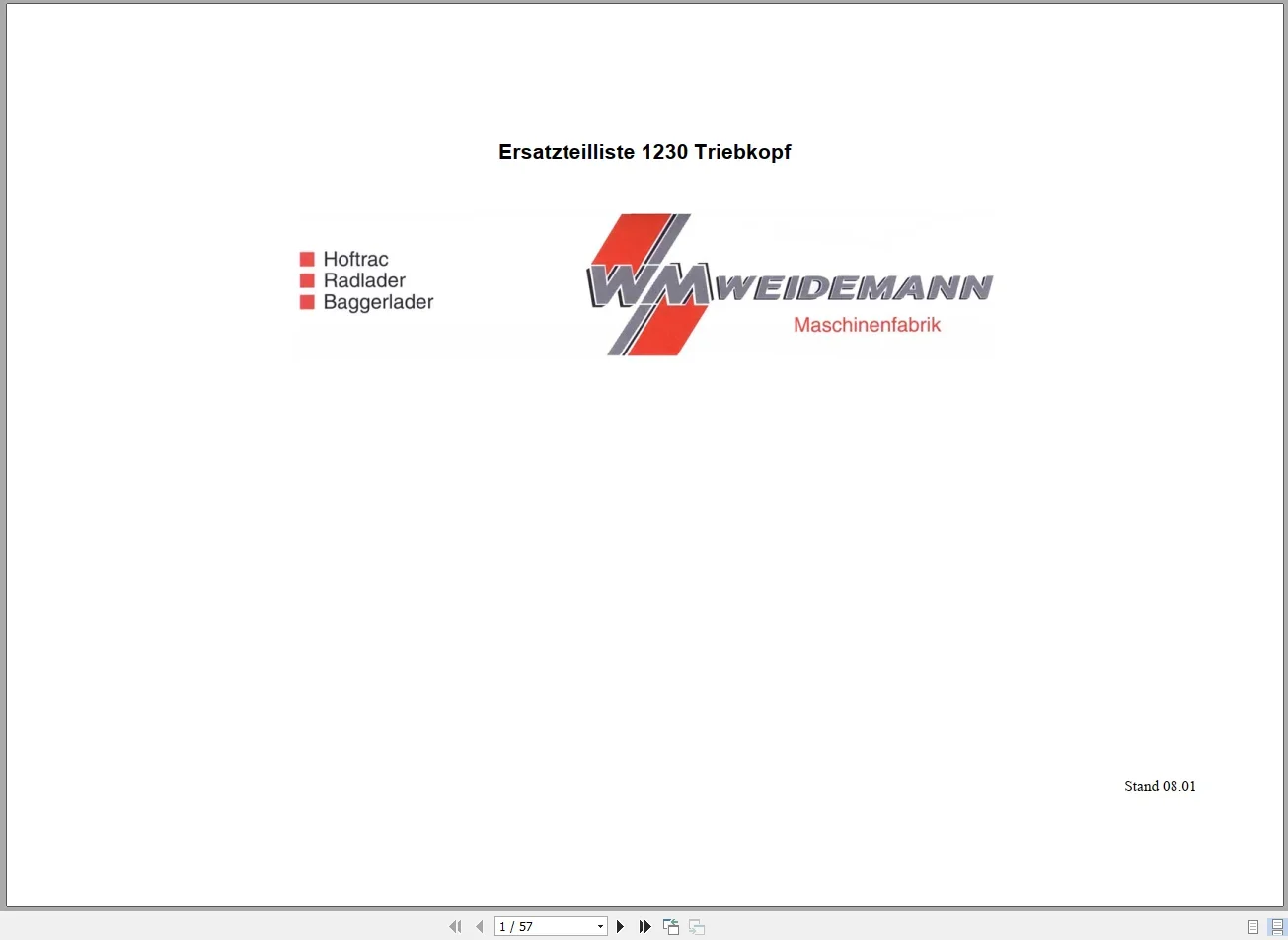 EPC-SOFTWARE Weidemann Heavy E - Heavy Equipment Software ulasan dan harga